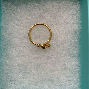 Tiffany ring yellow gold 18k